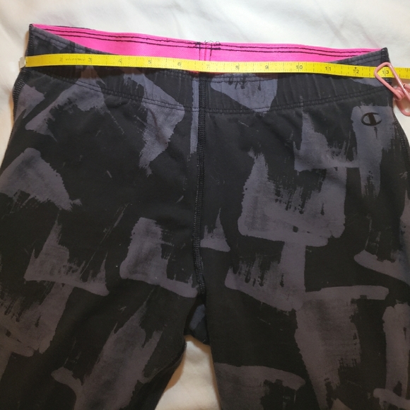 Champion Gray Printed Leggings, Women's size M - Picture 5 of 9